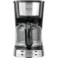 Bakebetter 12-Cup Stainless Steel Coffee Maker; Silver BA114375